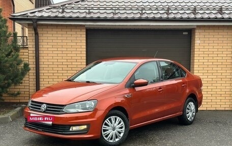 Volkswagen Polo VI (EU Market), 2016 год, 1 300 000 рублей, 9 фотография