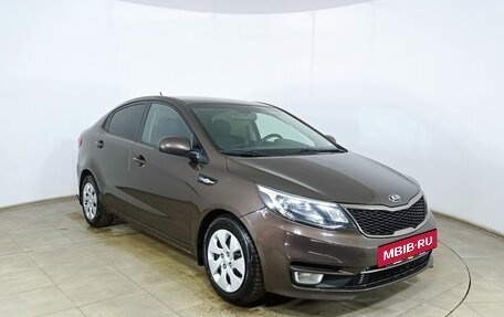 KIA Rio III рестайлинг, 2016 год, 820 000 рублей, 3 фотография