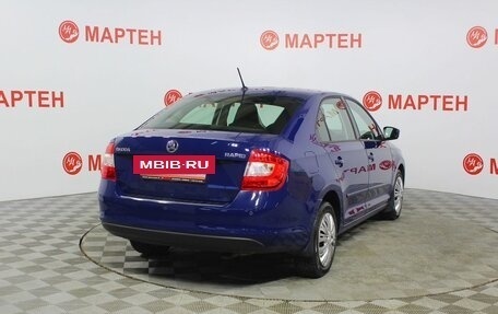 Skoda Rapid I, 2015 год, 880 000 рублей, 5 фотография