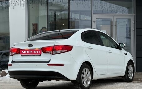 KIA Rio III рестайлинг, 2016 год, 1 277 000 рублей, 9 фотография