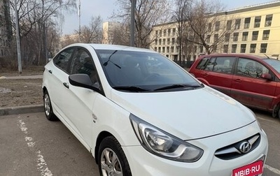 Hyundai Solaris II рестайлинг, 2011 год, 850 000 рублей, 1 фотография