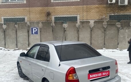 Hyundai Accent II, 2005 год, 350 000 рублей, 3 фотография