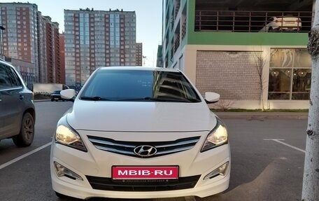 Hyundai Solaris II рестайлинг, 2014 год, 980 000 рублей, 1 фотография