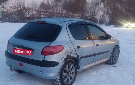 Peugeot 206, 2002 год, 200 000 рублей, 5 фотография