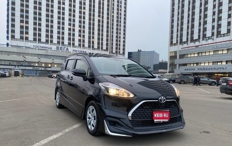 Toyota Sienta II, 2019 год, 1 810 000 рублей, 1 фотография