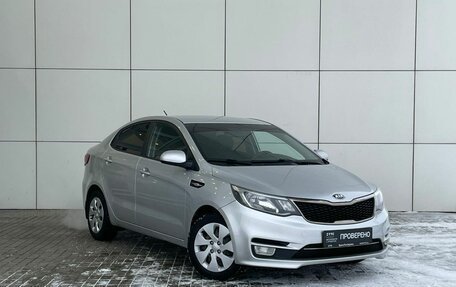 KIA Rio III рестайлинг, 2015 год, 879 000 рублей, 3 фотография