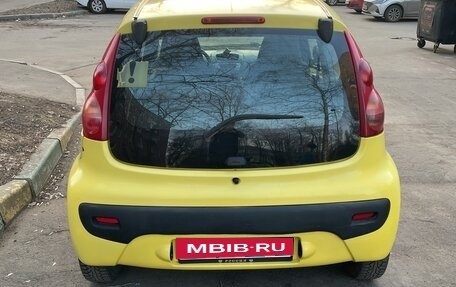 Peugeot 107 I рестайлинг, 2007 год, 450 000 рублей, 4 фотография