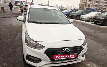 Hyundai Solaris II рестайлинг, 2017 год, 750 000 рублей, 9 фотография