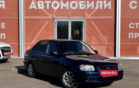 Hyundai Accent II, 2008 год, 490 000 рублей, 3 фотография