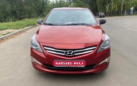 Hyundai Solaris II рестайлинг, 2015 год, 845 000 рублей, 19 фотография