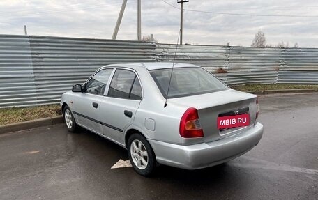 Hyundai Accent II, 2004 год, 325 000 рублей, 4 фотография