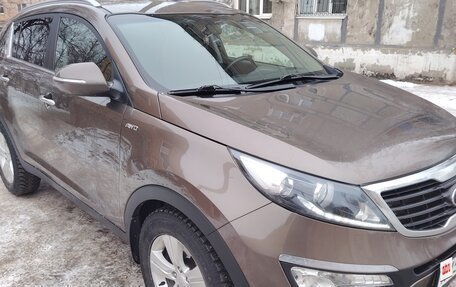 KIA Sportage III, 2013 год, 1 350 000 рублей, 2 фотография