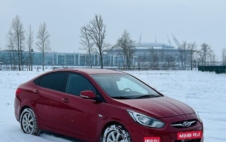 Hyundai Solaris II рестайлинг, 2011 год, 710 000 рублей, 2 фотография