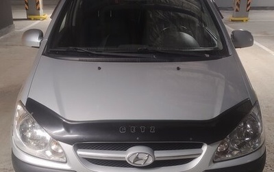 Hyundai Getz I рестайлинг, 2007 год, 511 000 рублей, 1 фотография