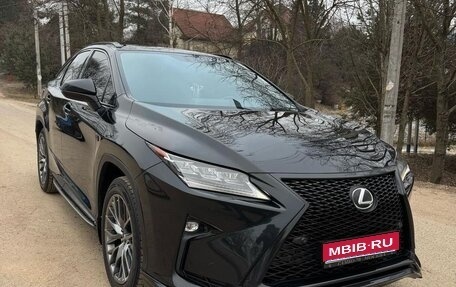 Lexus RX IV рестайлинг, 2017 год, 4 000 000 рублей, 1 фотография