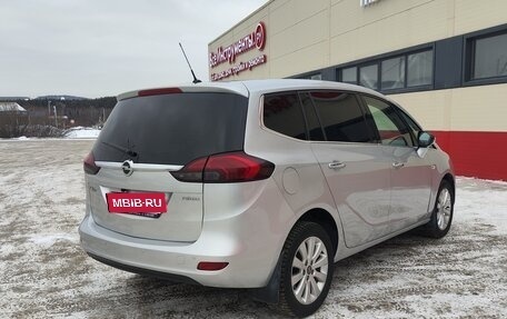 Opel Zafira C рестайлинг, 2012 год, 1 350 000 рублей, 4 фотография