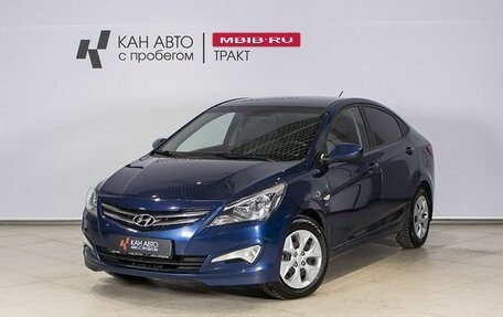 Hyundai Solaris II рестайлинг, 2016 год, 989 544 рублей, 1 фотография