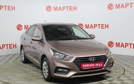 Hyundai Solaris II рестайлинг, 2018 год, 1 224 000 рублей, 3 фотография