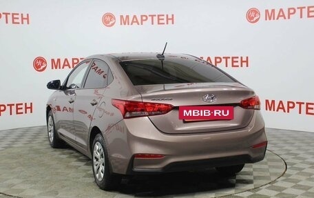 Hyundai Solaris II рестайлинг, 2018 год, 1 224 000 рублей, 7 фотография