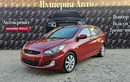 Hyundai Solaris II рестайлинг, 2011 год, 640 000 рублей, 6 фотография