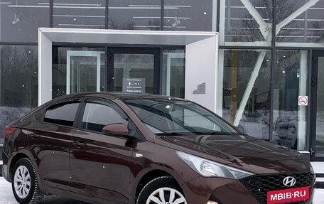 Hyundai Solaris II рестайлинг, 2021 год, 1 750 000 рублей, 3 фотография