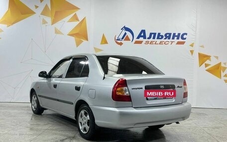 Hyundai Accent II, 2007 год, 500 000 рублей, 5 фотография