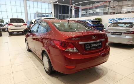 Hyundai Solaris II рестайлинг, 2011 год, 691 000 рублей, 7 фотография