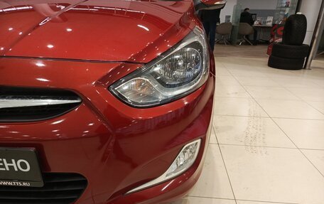 Hyundai Solaris II рестайлинг, 2011 год, 691 000 рублей, 18 фотография