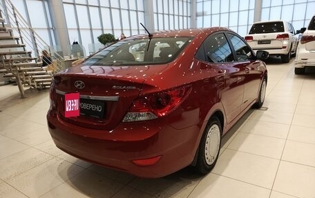 Hyundai Solaris II рестайлинг, 2011 год, 691 000 рублей, 5 фотография