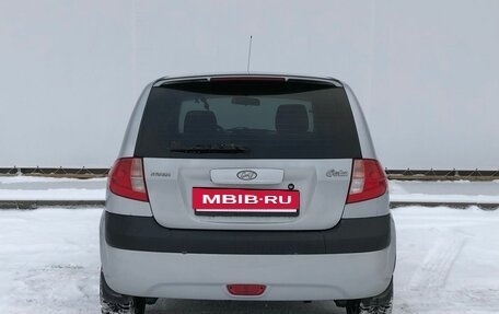 Hyundai Getz I рестайлинг, 2008 год, 515 000 рублей, 6 фотография