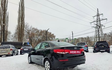 KIA Rio III рестайлинг, 2017 год, 965 000 рублей, 4 фотография