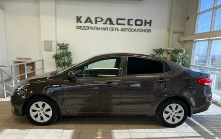 KIA Rio III рестайлинг, 2017 год, 990 000 рублей, 5 фотография