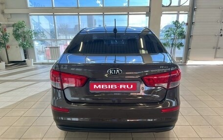 KIA Rio III рестайлинг, 2017 год, 990 000 рублей, 4 фотография