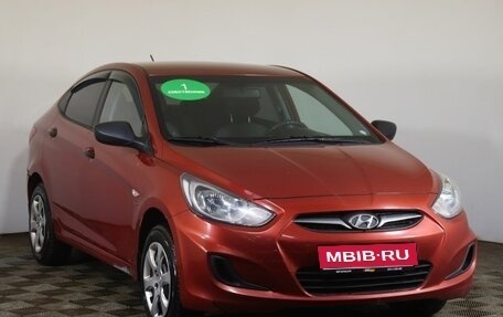 Hyundai Solaris II рестайлинг, 2012 год, 799 000 рублей, 3 фотография