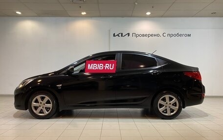 Hyundai Solaris II рестайлинг, 2013 год, 1 020 000 рублей, 2 фотография