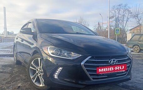 Hyundai Elantra VI рестайлинг, 2017 год, 1 750 000 рублей, 14 фотография