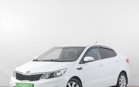 KIA Rio III рестайлинг, 2016 год, 899 000 рублей, 3 фотография