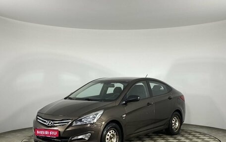 Hyundai Solaris II рестайлинг, 2014 год, 1 105 000 рублей, 1 фотография