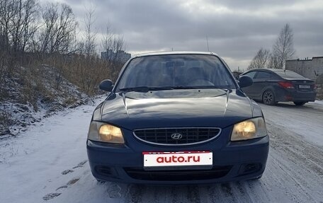 Hyundai Accent II, 2006 год, 395 000 рублей, 1 фотография