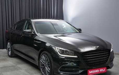 Genesis G80 I, 2017 год, 2 980 000 рублей, 3 фотография