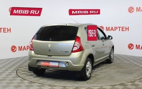 Renault Sandero I, 2011 год, 529 000 рублей, 5 фотография