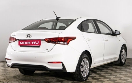 Hyundai Solaris II рестайлинг, 2017 год, 1 199 000 рублей, 5 фотография