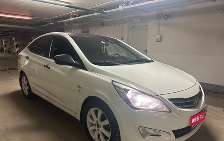 Hyundai Solaris II рестайлинг, 2014 год, 975 000 рублей, 1 фотография