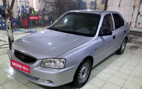 Hyundai Accent II, 2004 год, 340 000 рублей, 2 фотография