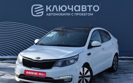 KIA Rio III рестайлинг, 2015 год, 1 060 000 рублей, 1 фотография