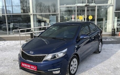 KIA Rio III рестайлинг, 2016 год, 1 070 000 рублей, 1 фотография