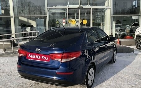 KIA Rio III рестайлинг, 2016 год, 1 070 000 рублей, 5 фотография