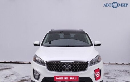 KIA Sorento III Prime рестайлинг, 2016 год, 2 615 000 рублей, 2 фотография