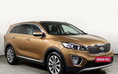 KIA Sorento III Prime рестайлинг, 2016 год, 2 945 000 рублей, 3 фотография