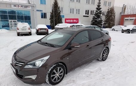 Hyundai Solaris II рестайлинг, 2014 год, 930 000 рублей, 21 фотография